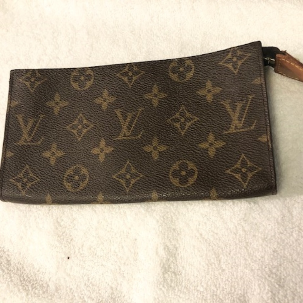 Louis Vuitton Monogram Accessory Bag 8" x 4 1/2"